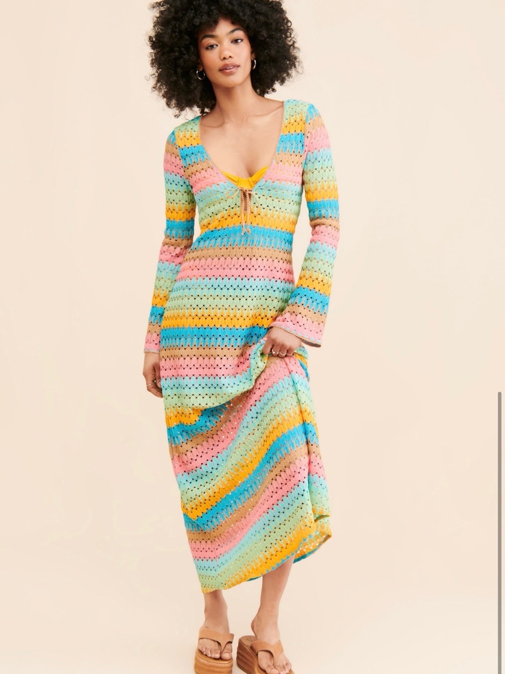 Show Me Your MuMu Crochet Swim Coverup